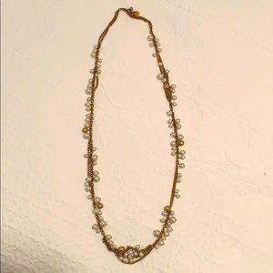 Stella & Dot Gabrielle Pearl Necklace